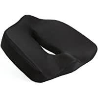 Naipo asiento cojín con ergonómico de espuma y cubierta de malla transpirable para coxis ciática ortopédica apoyo lumbar…